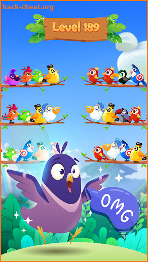 Bird Sort Puzzle: Color Sort screenshot