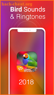 Bird Sounds & Bird Ringtones for Free 2018 screenshot