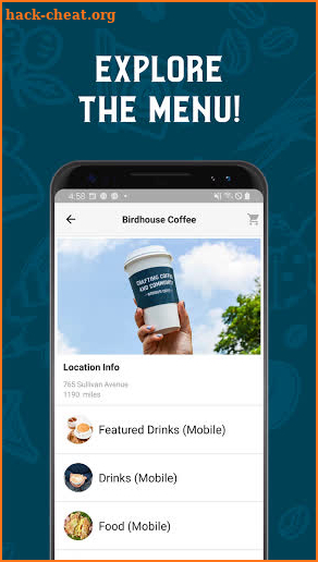 Birdhouse Coffee screenshot