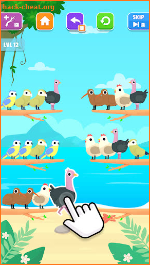 Birds Sorting - Colors Puzzle screenshot
