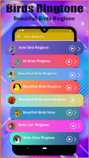 Birds Sounds & Birds Ringtones screenshot