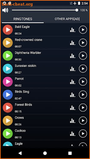 Birds Sounds Ringtones & Live Wallpapers screenshot