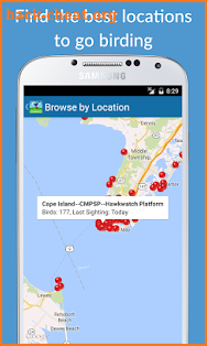 BirdsEye Bird Finding Guide screenshot