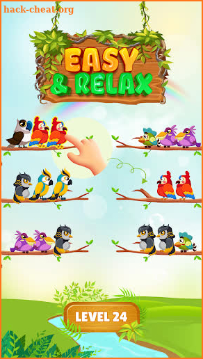 Birdy Sort: Color Sort Puzzle screenshot