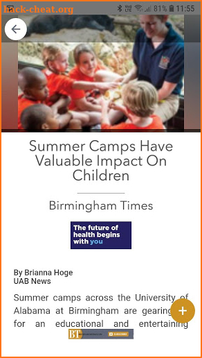 Birmingham Times screenshot