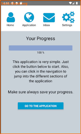 Birth Parent Application Packet screenshot