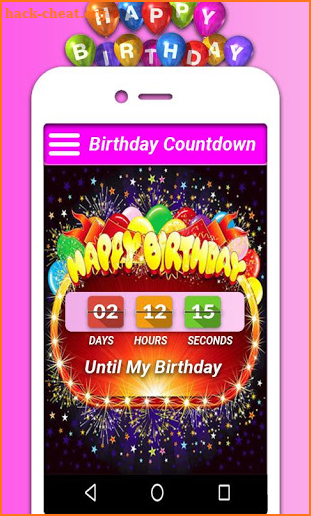 Birthday App – Special Birthday Countdown screenshot