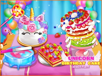 Birthday Cake Design Party - Bake, Decorate & Eat! screenshot
