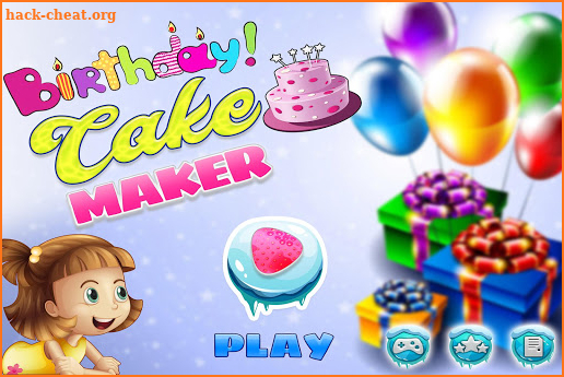 Birthday Cake Maker Bakery Chef Kids Cooking Games screenshot
