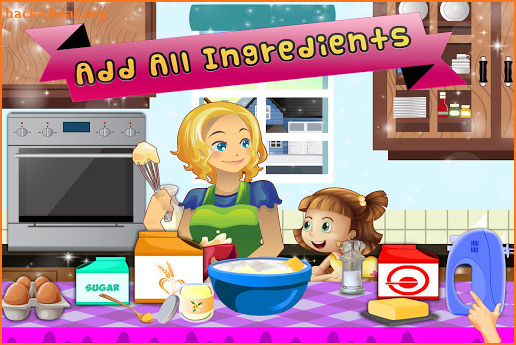 Birthday Cake Maker Bakery Chef Kids Cooking Games screenshot