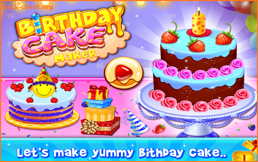 Birthday Cake Maker - Dessert cooking games screenshot