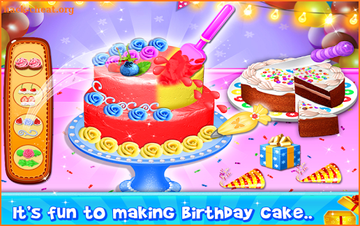 Birthday Cake Maker - Dessert cooking games screenshot