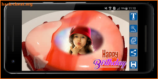 Birthday Cake Photo Frames screenshot