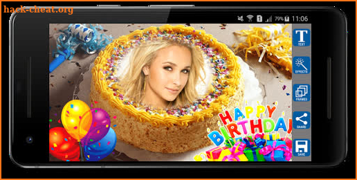 Birthday Cake Photo Frames screenshot