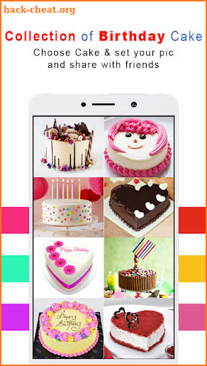Birthday Cake with Name and Photo on Cake screenshot