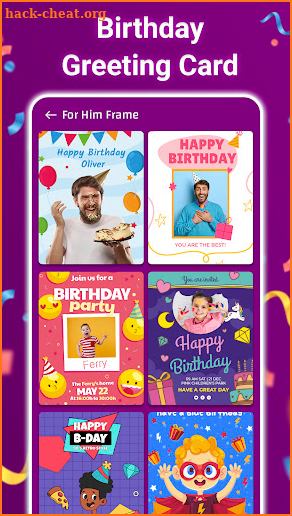 Birthday Card Maker 2022 screenshot