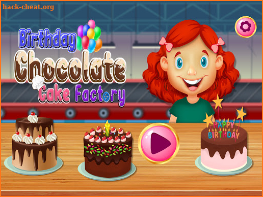 Birthday Chocolate Cake Factory: Bakery Chef Game screenshot