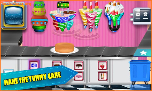 Birthday Chocolate Cake Factory: Dessert Food Game screenshot