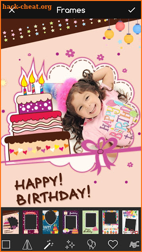 Birthday Frames for Pictures screenshot