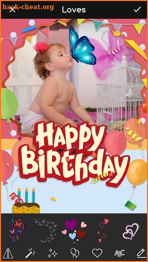 Birthday Frames for Pictures screenshot