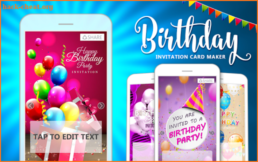 Birthday Invitation Card Maker screenshot