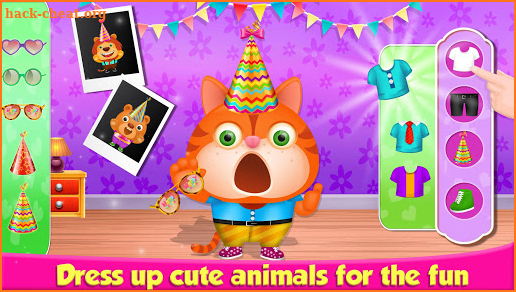 Birthday Party Celebrations: Pets Cooking Fun Game screenshot