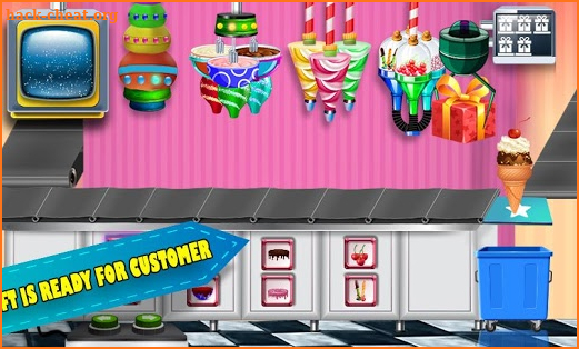 Birthday Party Icecream Maker Factory screenshot