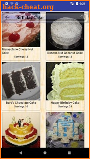 Birthday Party Recipes screenshot