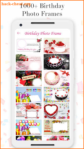 Birthday Photo Frames - Birthday Photo Editor screenshot