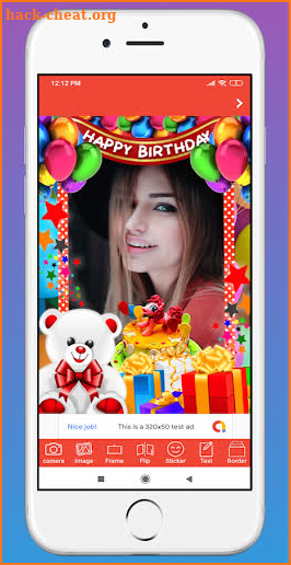 Birthday Photos Frame Maker By BirthdayGIF screenshot