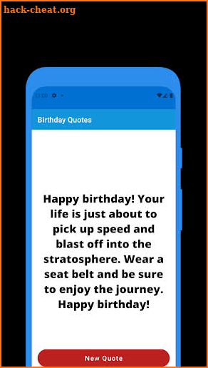 Birthday Quotes screenshot