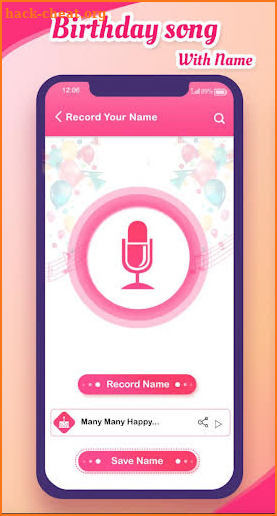 Birthday Song with Name screenshot