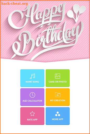 Birthday Song With Name and Photo - Age Calculator screenshot