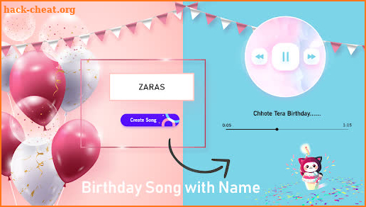 Birthday Song With Name : Birthday Song Maker screenshot