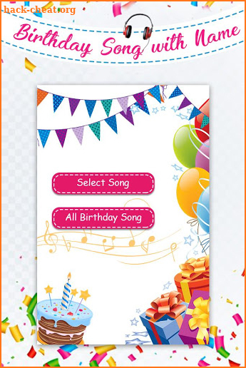Birthday Song With Name Maker screenshot