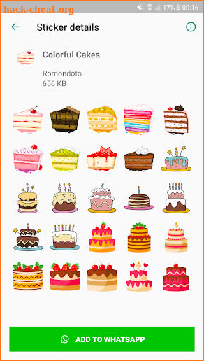 Birthday Stickers - WAStickerApps screenshot