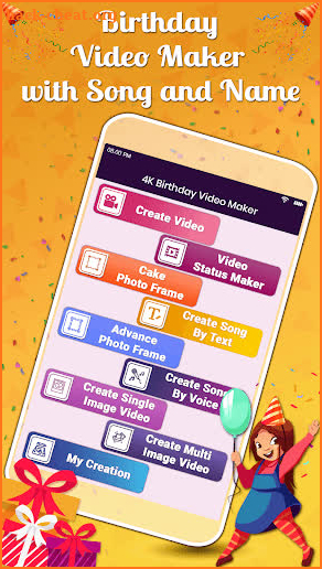 Birthday Video Maker 2020 screenshot