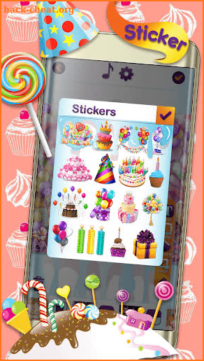 Birthday Video Maker With Song And Name screenshot