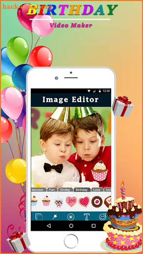 Birthday Video Maker With Song And Name And Photo screenshot