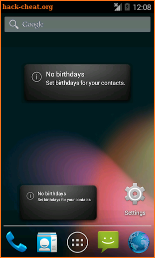 Birthday Widget screenshot