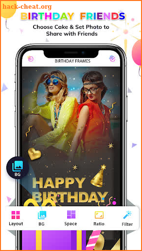 Birthday Wishes - Make Birthday Special With Cake screenshot