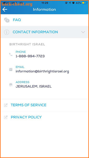 BIRTHRIGHT ISRAEL screenshot