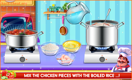 Biryani Cooking Indian Super Chef Food Game screenshot