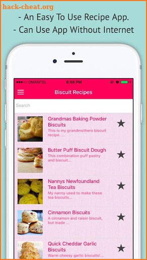 Biscuit Recipes - Offline Easy Biscuit Recipe screenshot