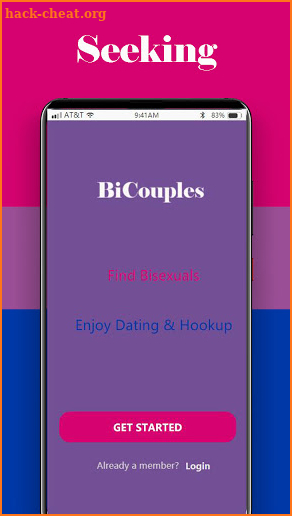 Bisexual app for Bicurious Dating - Bi Couples screenshot