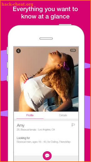 Bisexual Dating App & Bi curious Chat App screenshot