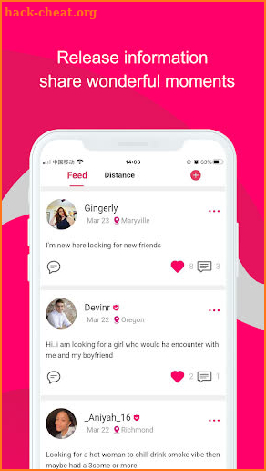 Bisexual Dating App for Threesome,Couples,Singles screenshot