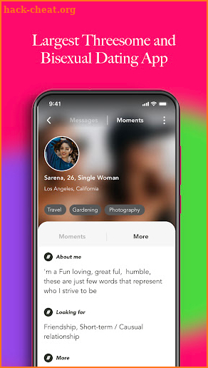 Bisexual dating App-Gay,Lesbian&Threesome dating screenshot