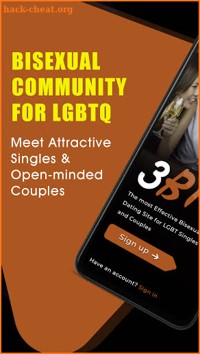 Bisexual Hookup & Threesome Dating For LGBTQ - 3BI screenshot