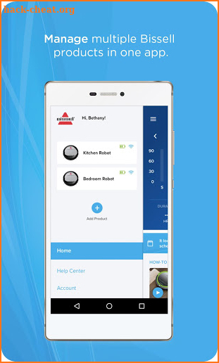 BISSELL® Connect screenshot